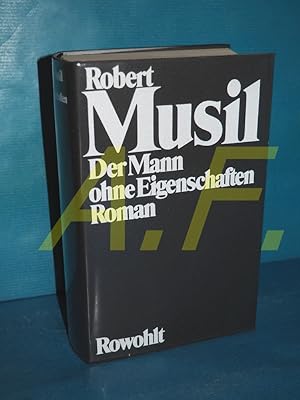 Bild des Verkufers fr Der Mann ohne Eigenschaften : Roman (Gesammelte Werke 1) zum Verkauf von Antiquarische Fundgrube e.U.