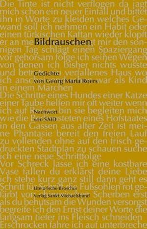 Bild des Verkufers fr Bildrauschen: Gedichte Gedichte zum Verkauf von Berliner Bchertisch eG