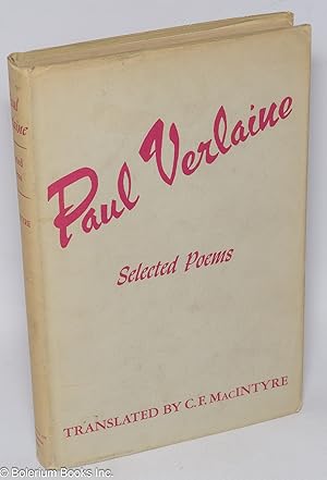 Image du vendeur pour Paul Verlaine Selected Poems mis en vente par Bolerium Books Inc.