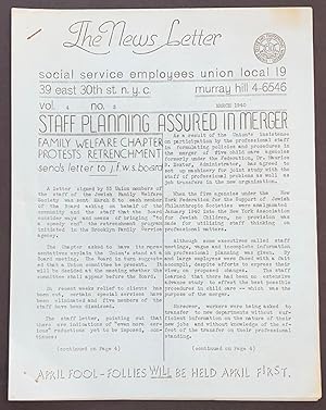 The News Letter. Vol. 4 no. 3 (March 1940)