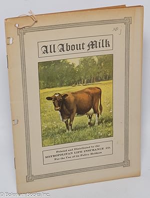 Imagen del vendedor de All About Milk a la venta por Bolerium Books Inc.