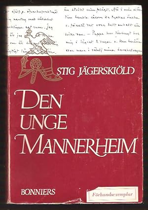 Imagen del vendedor de Den unge Mannerheim a la venta por Antikvariat Werner Stensgrd