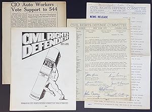 [Four items from the Civil Rights Defense Committee defending the Socialist Workers Party members...