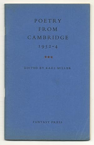 Seller image for Poetry from Cambridge 1952-4 for sale by Between the Covers-Rare Books, Inc. ABAA