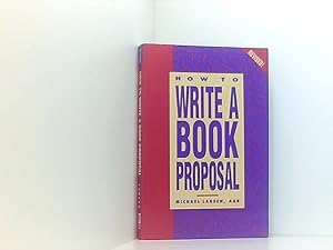 Bild des Verkufers fr How to Write a Book Proposal zum Verkauf von Book Broker