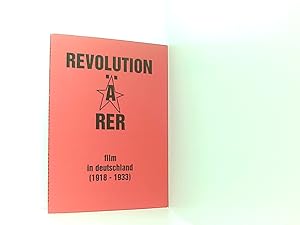 Seller image for Revolutionrer Film in Deutschland (1918-1933) (1918 - 1933) for sale by Book Broker