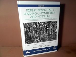 Bild des Verkufers fr Forest Biodiversity Research, Monitoring and Modeling. Conceptual Background and Old World Case Studies. (= Man and the Biosphere Series, Volume 20). zum Verkauf von Antiquariat Deinbacher