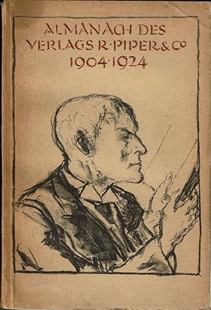 Almanach 1904-1924 des Verlages R. Piper & Co. München.