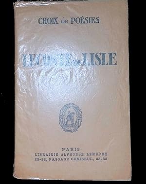 Seller image for Choix de pomes for sale by LibrairieLaLettre2