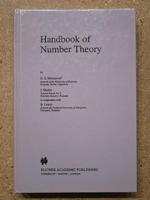 Image du vendeur pour Handbook of number theory. mis en vente par Librairie Diogne SARL