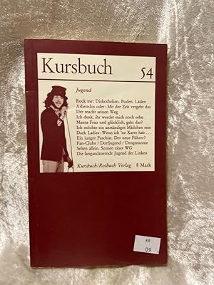 Seller image for Kursbuch 54 : Jugend. for sale by Antiquariat Jochen Mohr -Books and Mohr-