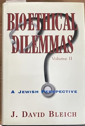 Bild des Verkufers fr Bioethical Dilemmas, Volume II. Vom Autor signiert. zum Verkauf von Treptower Buecherkabinett Inh. Schultz Volha