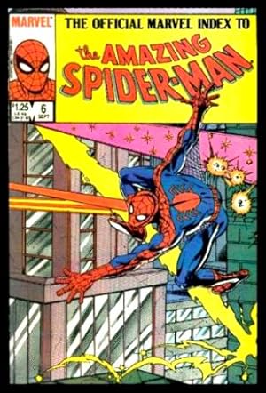 Bild des Verkufers fr THE OFFICIAL MARVEL INDEX TO THE AMAZING SPIDER-MAN - Number 6 - September 1985 zum Verkauf von W. Fraser Sandercombe