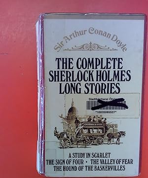 Bild des Verkufers fr The Complete Sherlock Holmes Long Stories: A Study in Scarlet / The Sign of Four / The Hound of the Baskervilles / The Valley of Fear zum Verkauf von biblion2