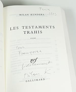 Les testaments trahis