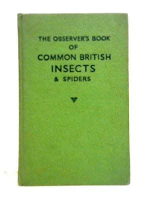 Image du vendeur pour The Observer's Book of Common Insects and Spiders mis en vente par World of Rare Books