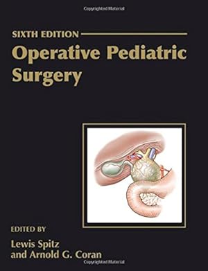 Imagen del vendedor de Operative Pediatric Surgery a la venta por Modernes Antiquariat an der Kyll