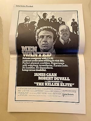 Seller image for The Killer Elite Pressbook 1975 James Caan, Robert Duvall for sale by AcornBooksNH