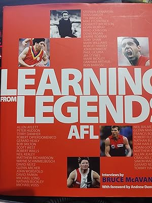 Immagine del venditore per Learning From Legends AFL venduto da Bookies books