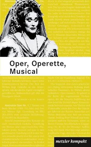 Bild des Verkufers fr Oper, Operette, Musical: 600 Werkbeschreibungen zum Verkauf von Gerald Wollermann