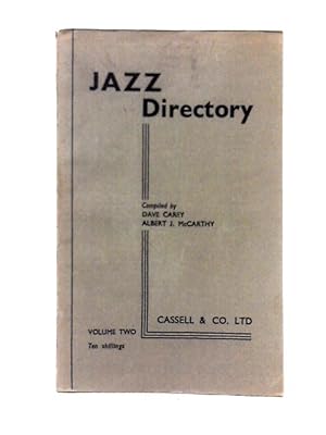 Seller image for The Directory of Recorded Jazz and Swing Music Volume Two for sale by World of Rare Books