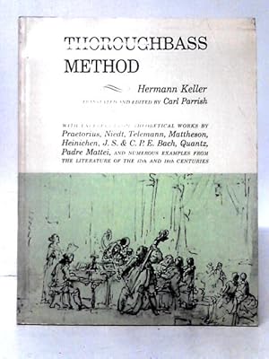 Seller image for Thoroughbass Method for sale by World of Rare Books