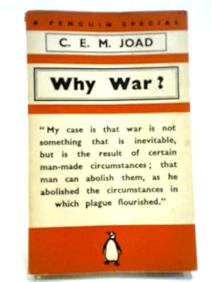 Seller image for Why War? (Penguin Special) for sale by World of Rare Books