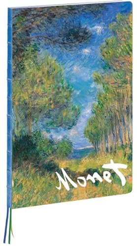 Seller image for Pine Tree Path, Claude Monet A4 Notebook for sale by GreatBookPrices
