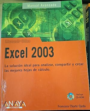 Imagen del vendedor de EXCEL 2003. MANUAL AVANZADO. INCLUYE CD. a la venta por Libreria Lopez de Araujo