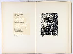 Schatten eines Manns. Mit sechs signierten und numerierten blattgroßen Gravuren von Rudolf Schoofs.