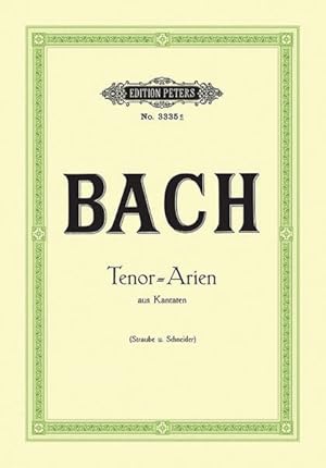 Imagen del vendedor de 15 Tenor Arias from Cantatas a la venta por GreatBookPricesUK