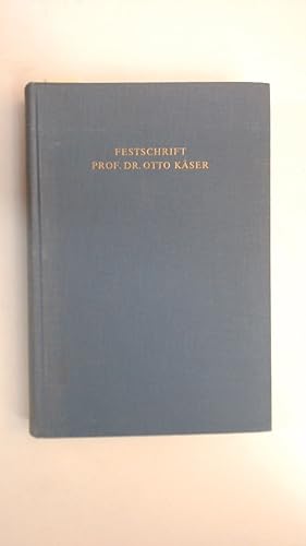 Festschrift Professor Dr Otto Käser : ausgew. Kapitel der Geburtshilfe und Gynäkologie. hrsg. von...
