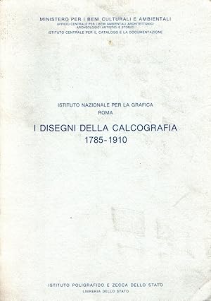 Immagine del venditore per I disegni della calcografia 1785-1910 venduto da Messinissa libri