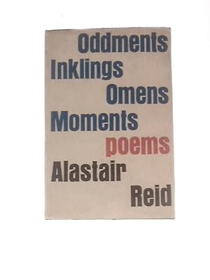 Bild des Verkufers fr Oddments Inklings Omens Moments Poems zum Verkauf von World of Rare Books