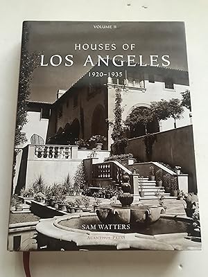 Seller image for Houses of Los Angeles, 1920-1935 (Urban Domestic Architecture) for sale by Sheapast Art and Books