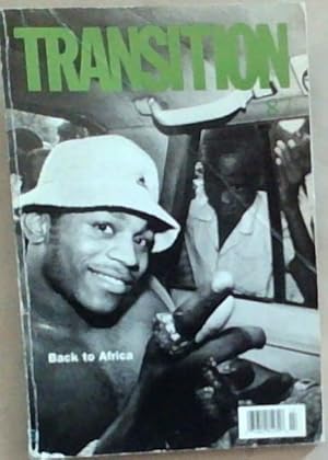 Bild des Verkufers fr Transition : an international Review, Back to Africa. Issue 87, Volume 10, no. 3 zum Verkauf von Chapter 1