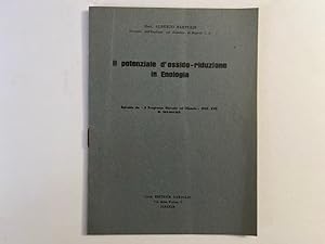 Il potenziale d'ossido-riduzione in enologia