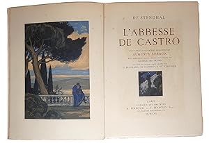 L'abbesse de Castro. Vingt-trois compositions dessinées par Auguste Leroux.