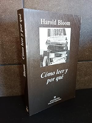 Imagen del vendedor de Cmo leer y por qu: 248 (Argumentos). Harold Bloom. a la venta por Lauso Books