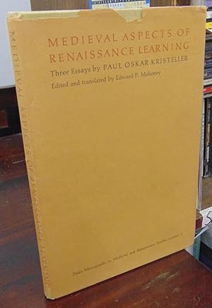 Seller image for Medieval Aspects of Renaissance Learning for sale by Atlantic Bookshop
