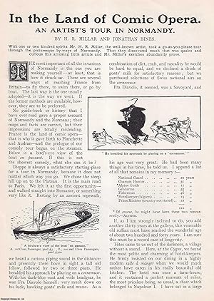 Image du vendeur pour In the Land of Comic Opera : an Artist's Tour in Normandy. An uncommon original article from the Wide World Magazine, 1913. mis en vente par Cosmo Books