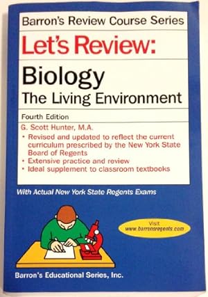 Imagen del vendedor de Let's Review Biology-The Living Environment a la venta por ZBK Books