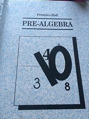 Imagen del vendedor de Prentice Hall Pre Algebra a la venta por ZBK Books