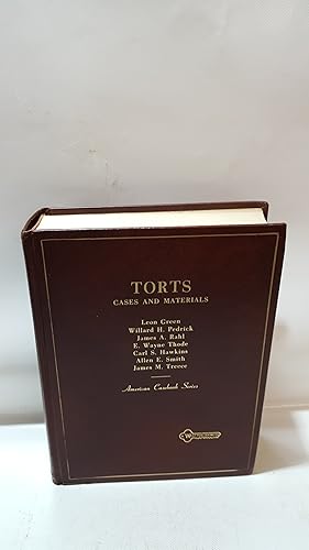 Seller image for Cases On The Law Of Torts (Second Edition) for sale by Cambridge Rare Books