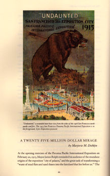 Seller image for The Anthropology of World's Fairs : San Francisco's Panama Pacific International Exposition of 1915. First edition. for sale by Wittenborn Art Books