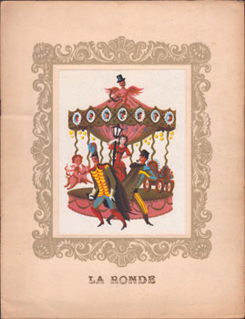Sacha Gordine présente un film de Max Ophuls. La Ronde. First edition of the brochure.
