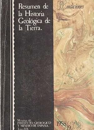 Seller image for RESUMEN DE LA HISTORIA GEOLOGICA DE LA TIERRA. TOMO LIX for sale by ALZOFORA LIBROS