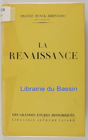 Immagine del venditore per La renaissance venduto da Librairie du Bassin