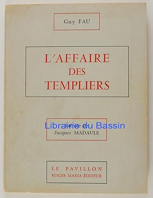 Imagen del vendedor de L'affaire des templiers a la venta por Librairie du Bassin