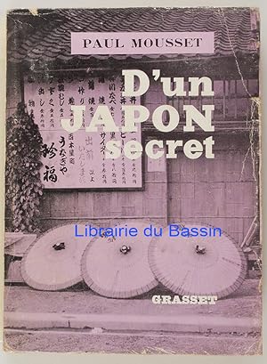 Imagen del vendedor de D'un Japon secret a la venta por Librairie du Bassin